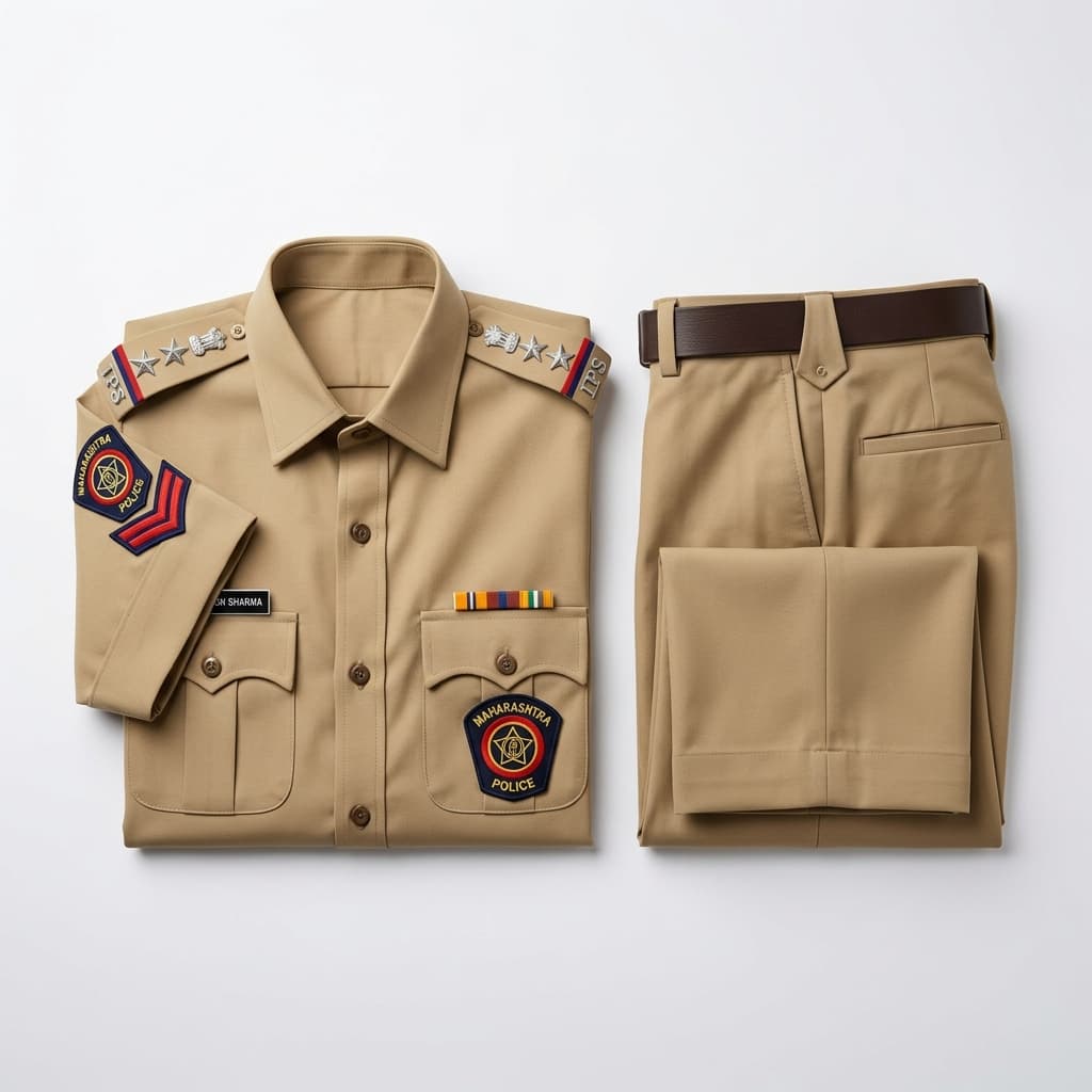 Official Khaki Uniform Set (2 Pairs)